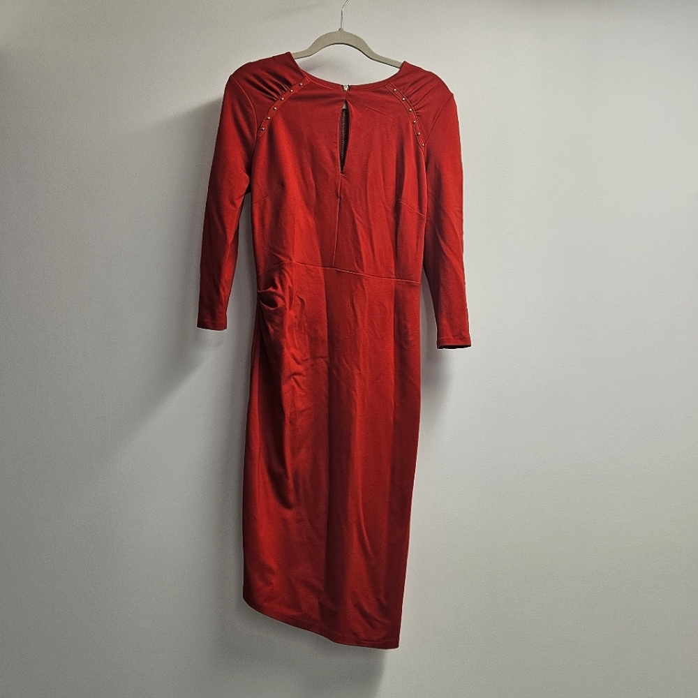 Red Asymmetrical Dress